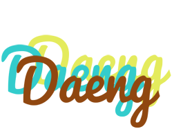 Daeng cupcake logo