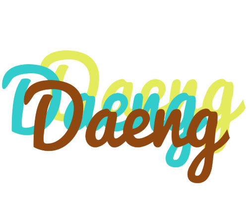 Daeng cupcake logo