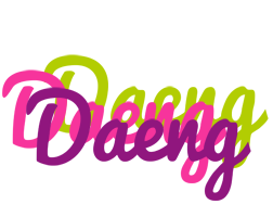 Daeng flowers logo