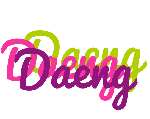 Daeng flowers logo