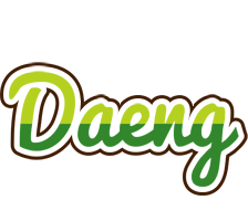 Daeng golfing logo