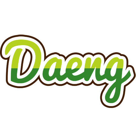 Daeng golfing logo
