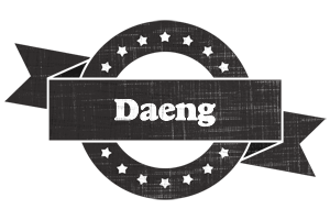 Daeng grunge logo