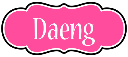 Daeng invitation logo