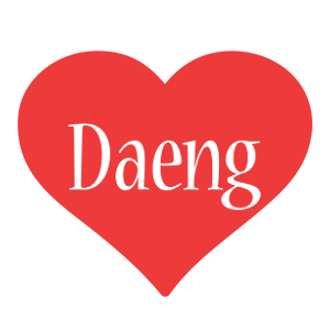 Daeng love logo