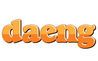 Daeng orange logo