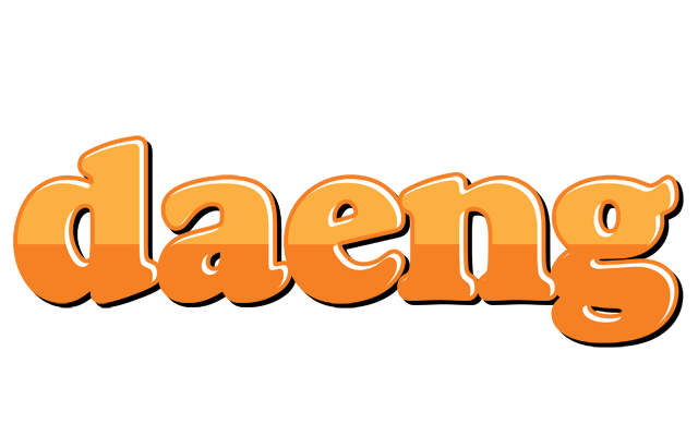 Daeng orange logo