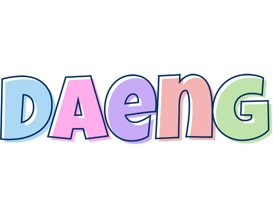 Daeng pastel logo