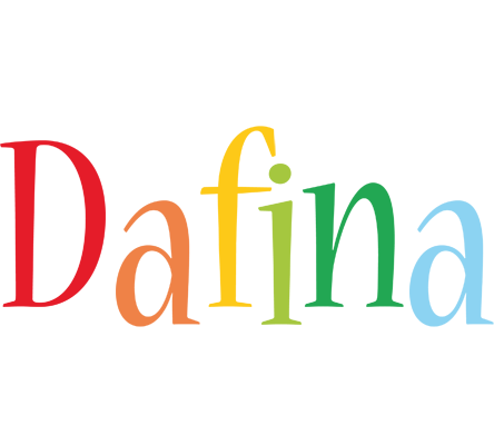 Dafina birthday logo