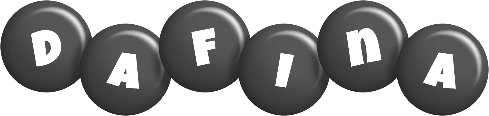 Dafina candy-black logo