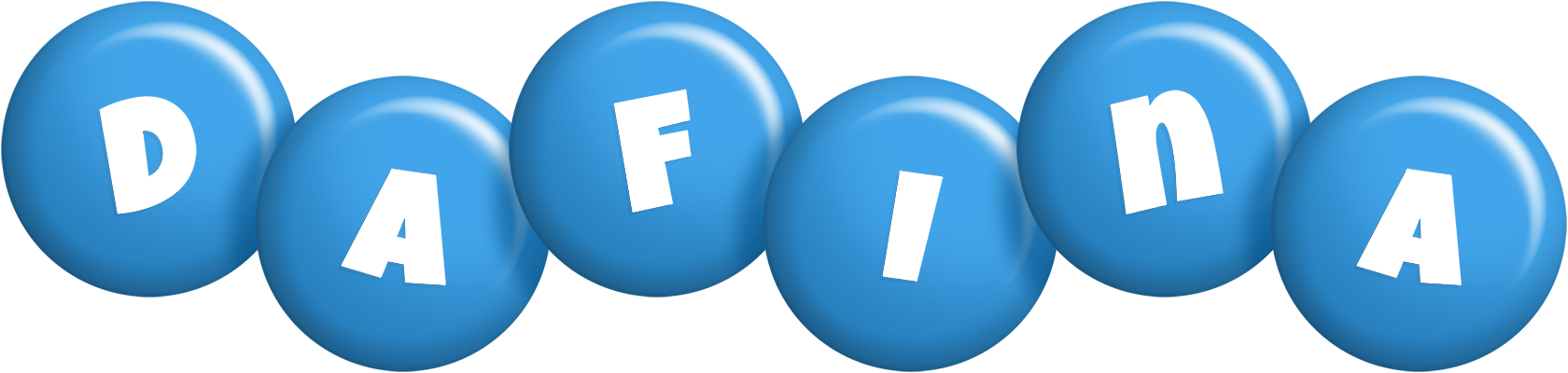 Dafina candy-blue logo
