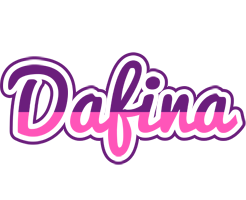 Dafina cheerful logo