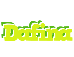 Dafina citrus logo