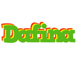 Dafina crocodile logo