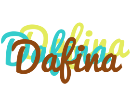 Dafina cupcake logo