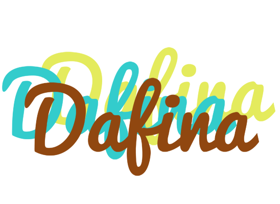 Dafina cupcake logo