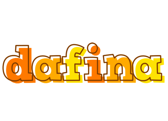 Dafina desert logo