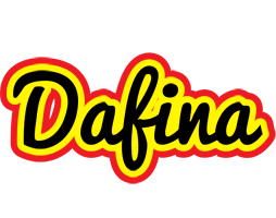 Dafina flaming logo