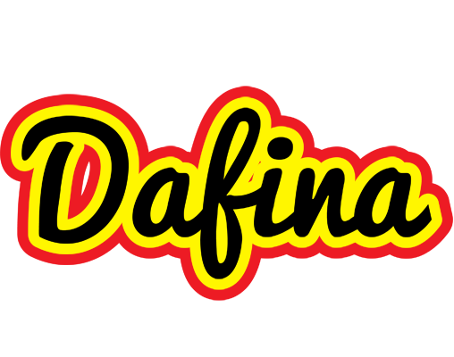 Dafina flaming logo