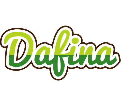 Dafina golfing logo