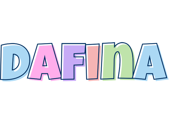 Dafina pastel logo