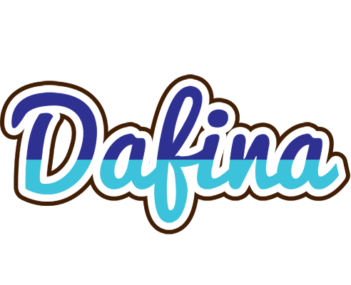 Dafina raining logo
