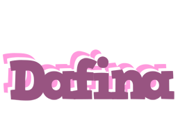 Dafina relaxing logo