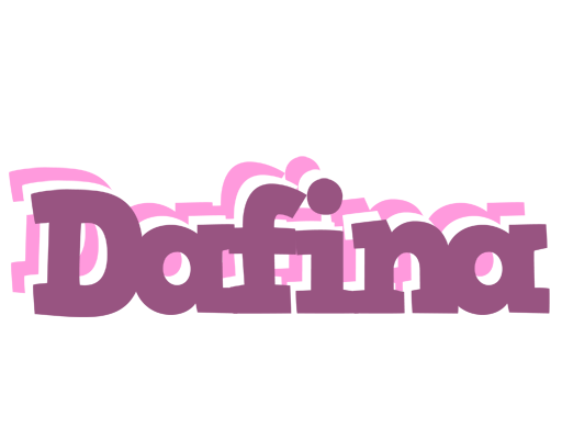 Dafina relaxing logo