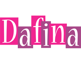 Dafina whine logo