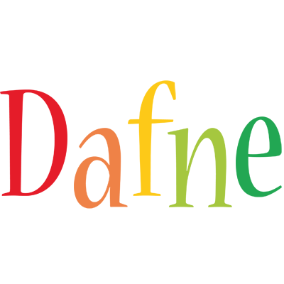 Dafne birthday logo