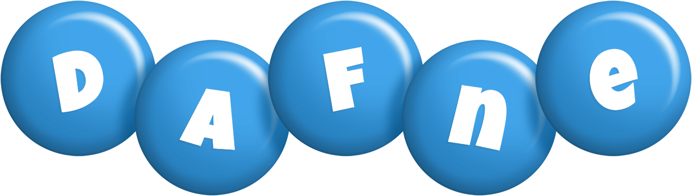 Dafne candy-blue logo