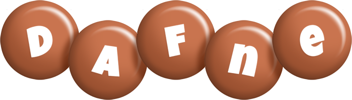 Dafne candy-brown logo