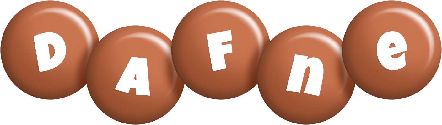 Dafne candy-brown logo