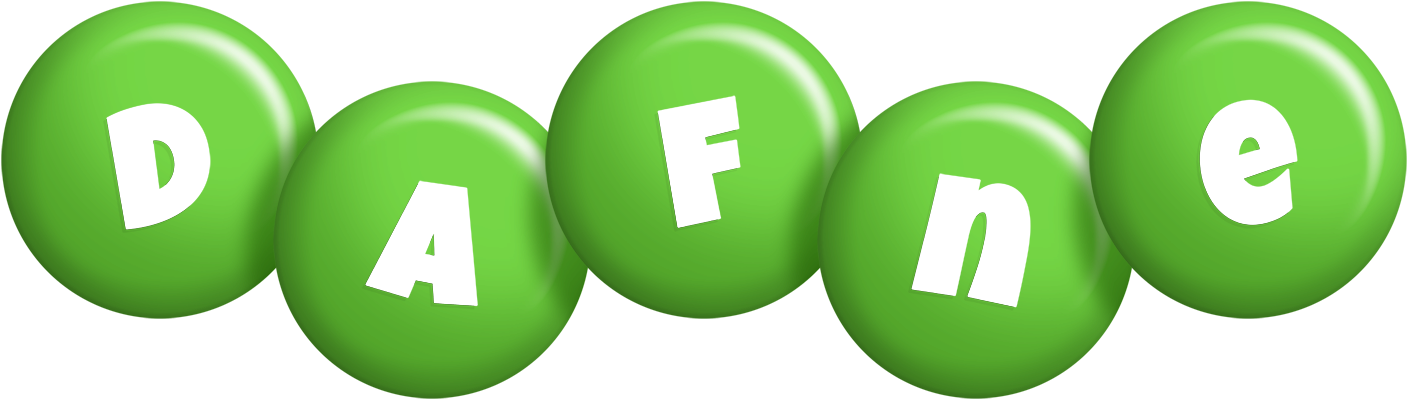 Dafne candy-green logo