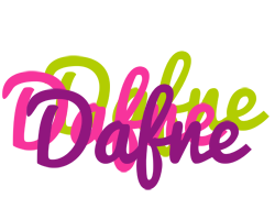 Dafne flowers logo