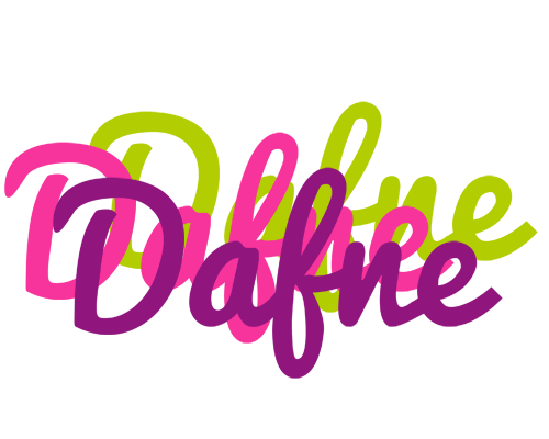 Dafne flowers logo
