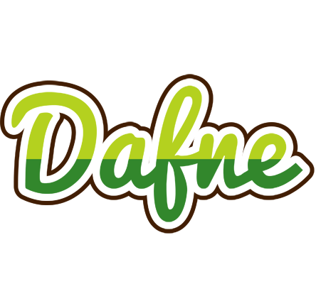 Dafne golfing logo