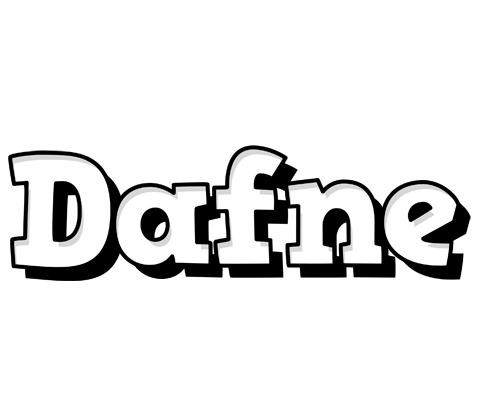 Dafne snowing logo