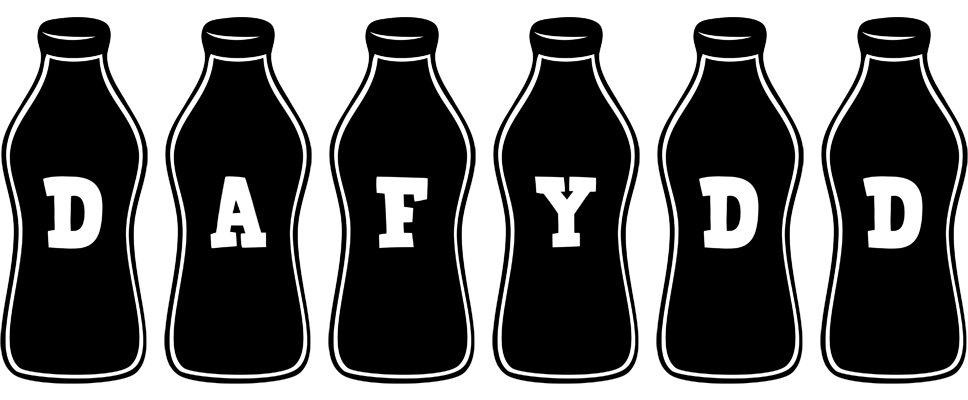 Dafydd bottle logo