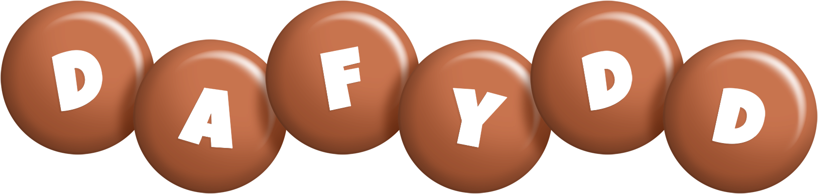 Dafydd candy-brown logo