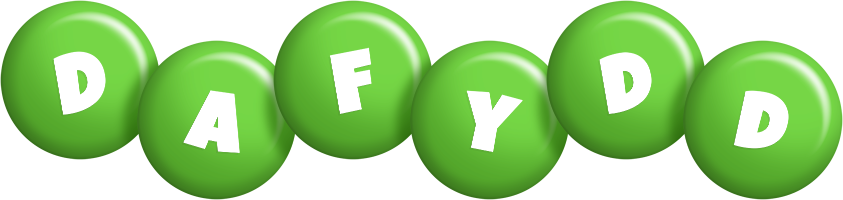 Dafydd candy-green logo