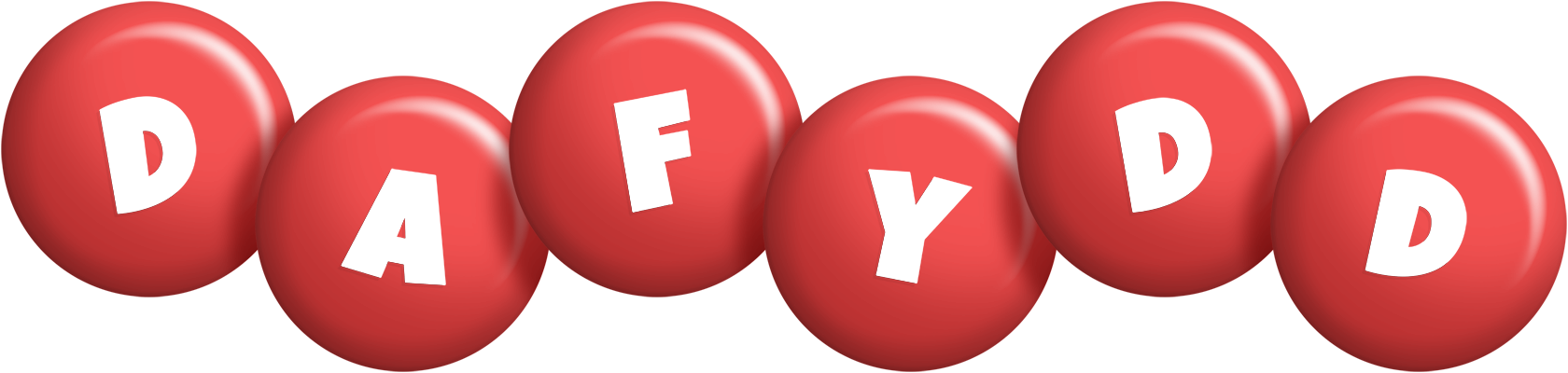 Dafydd candy-red logo