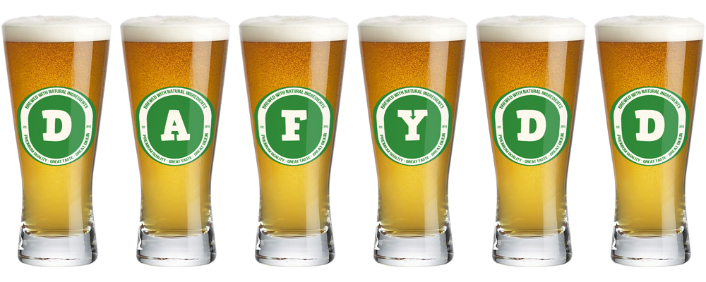Dafydd lager logo