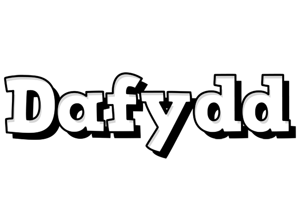 Dafydd snowing logo