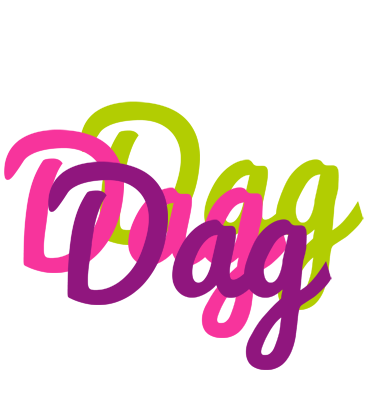 Dag flowers logo