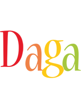 Daga birthday logo