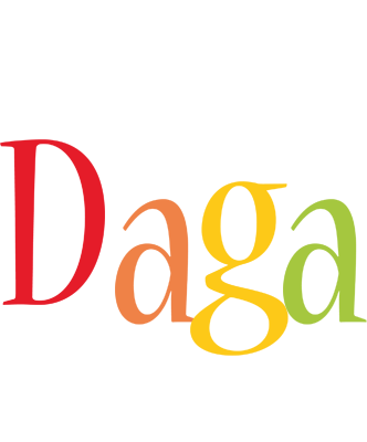 Daga birthday logo