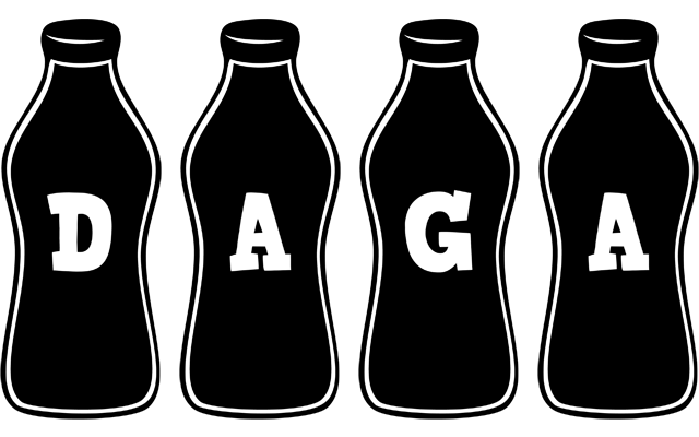 Daga bottle logo