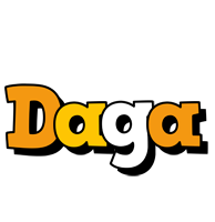 Daga cartoon logo