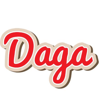 Daga chocolate logo